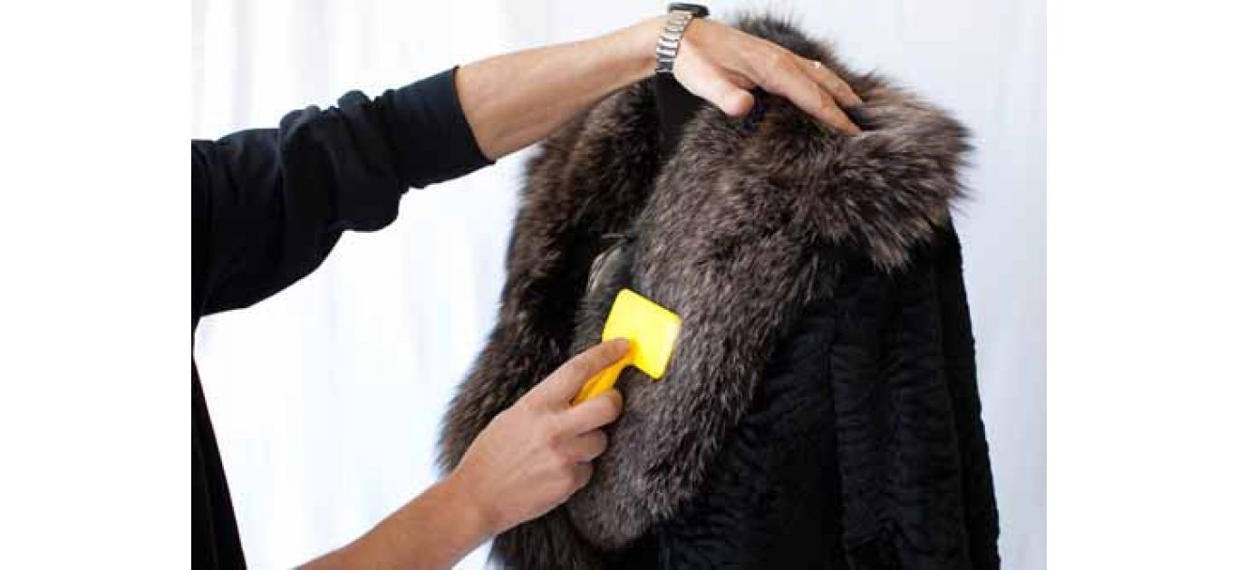 Как се поддържа палто от естествен косъм