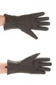 Тъмно кафяви дамски кожени ръкавици 17.00 лв.