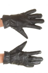 Дамски кожени ръкавици