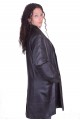 Черно дамско яке от естествена кожа 85.00 лв.