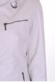 Стилно бяло кожено яке 69.00 лв.