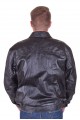 Черно мъжко яке от плътна от естествена кожа 134.00 лв.