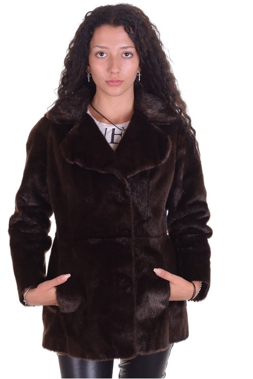 Палто от естествен косъм 120.00 лв.