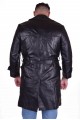 Черен мъжки шлифер от естествена кожа 44.00 лв.