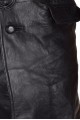 Черен мъжки шлифер от естествена кожа 44.00 лв.
