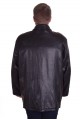 Черно дълго яке от естествена кожа 51.00 лв.