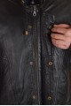 Черно мъжко яке от естествена кожа 123.00 лв.