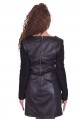 Ултрамодерна черна рокля от естествена кожа 96.00 лв.