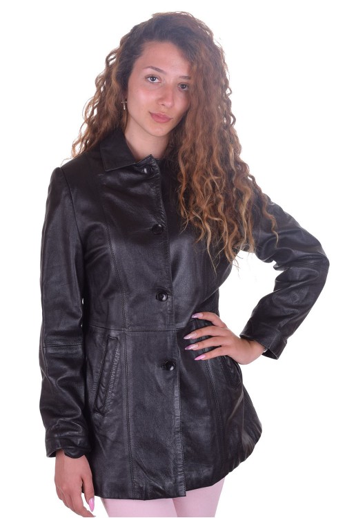 Елегантно дамско яке от естествена кожа 55.00 лв.