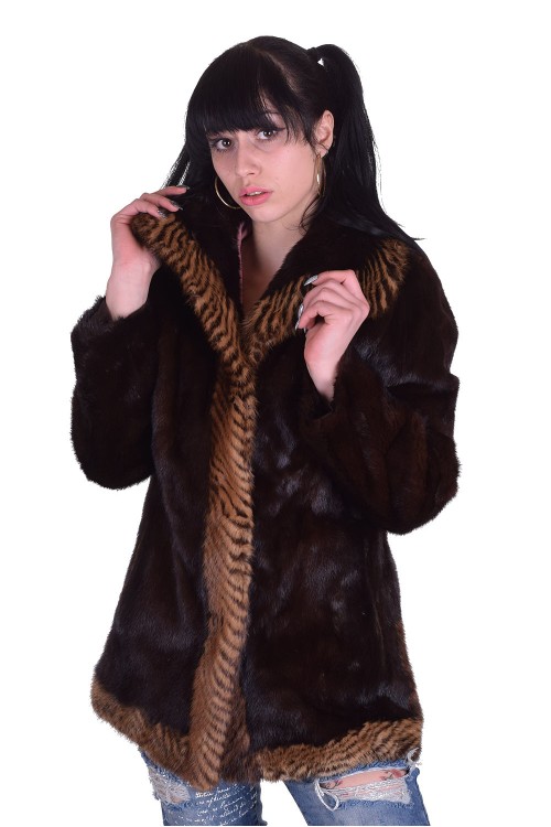 Стилно палто от естествен косъм 507.00 лв.
