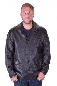 Елегантно черно мъжко яке