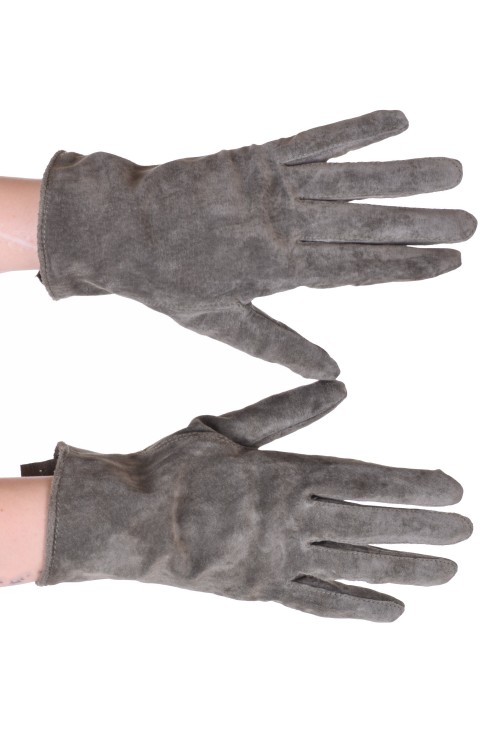 Красиви велурени ръкавици от естествена кожа 15.00 лв.