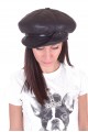 Модерна дамска шапка от естествена кожа 15.00 лв.