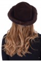 Дамска шапка от естествен косъм 39.00 лв.