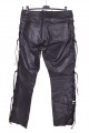 Черен мъжки панталон от естествена кожа 74.00 лв.