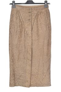 Екстравагантна пола от естествена кожа