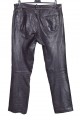 Черен мъжки панталон от естествена кожа 52.00 лв.