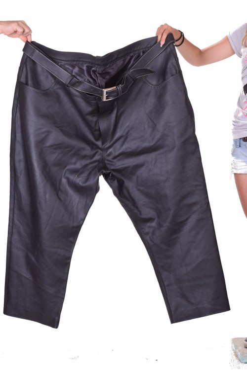 Черен мъжки панталон от изкуствена кожа 79.00 лв.