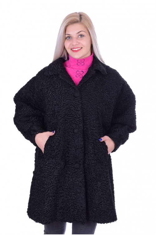 Дамско палто от естествен косъм 304.00 лв.