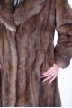 Грациозно дамско палто от естествен косъм 586.00 лв.