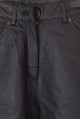Черен дамски панталон от естествена кожа 37.00 лв.