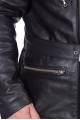 Черно късо кожено яке 48.00 лв.