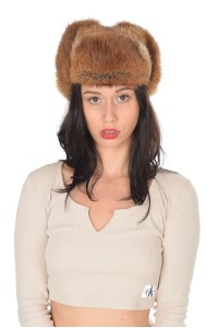 Шапка от ондатра