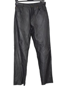 Страхотен дамски панталон от естествена кожа
