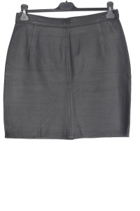 Стилна пола от естествена кожа