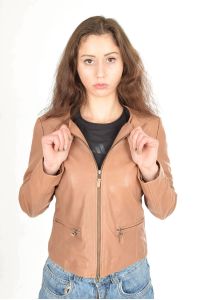 Класическо яке от естествена кожа