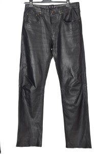 Брандов мъжки панталон от естествена кожа